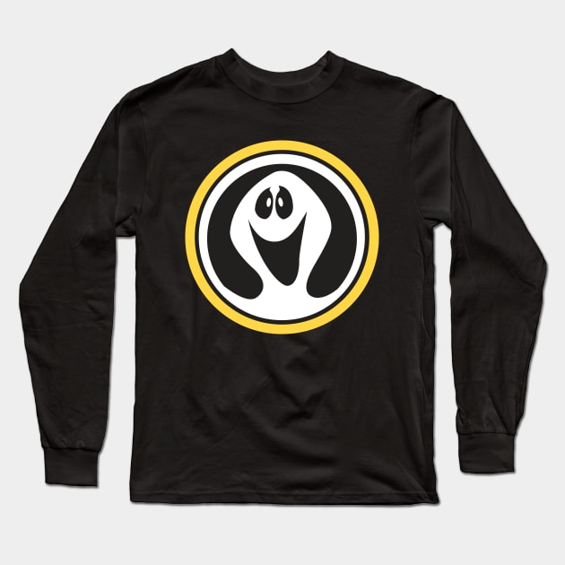 Filmation Ghost Long Sleeve T-Shirt by MikesDeadFormats